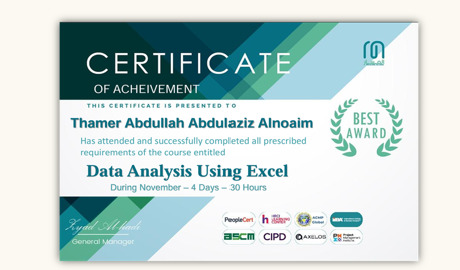 Data Analysis Using Excel